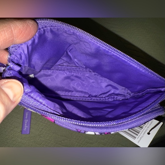 Vera Bradley Lighten Up Compact Organizer Case Enchanted Garden NWT’s - Picture 7 of 9